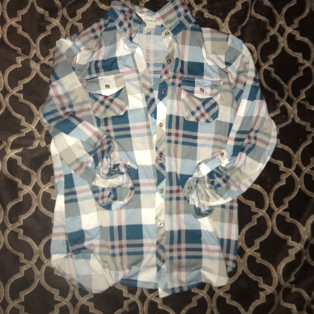 Plaid Button Up